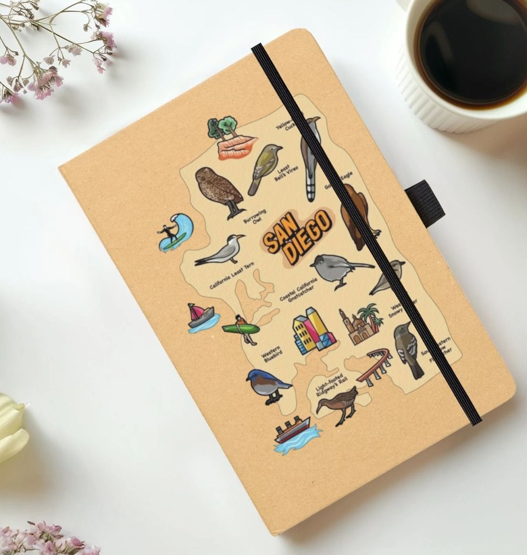SoCal Wings - Kraft paper notebook