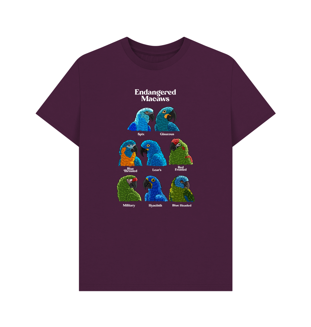 Purple Printed T-shirt