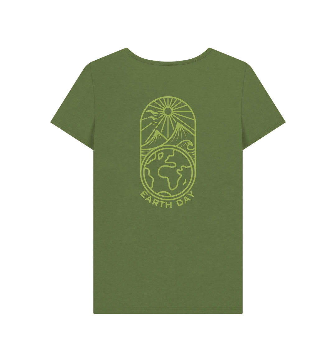 Khaki Printed T-shirt