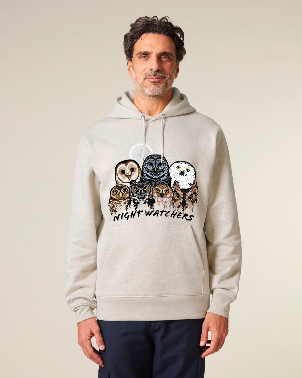 Owls of North America — Organic Cotton Blend Hoodie