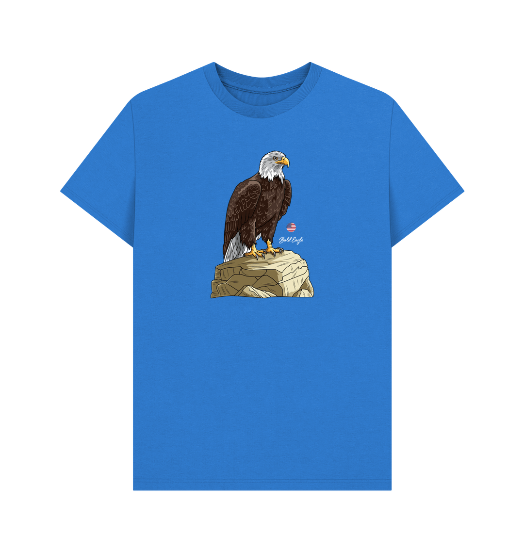 Bright Blue Printed T-shirt