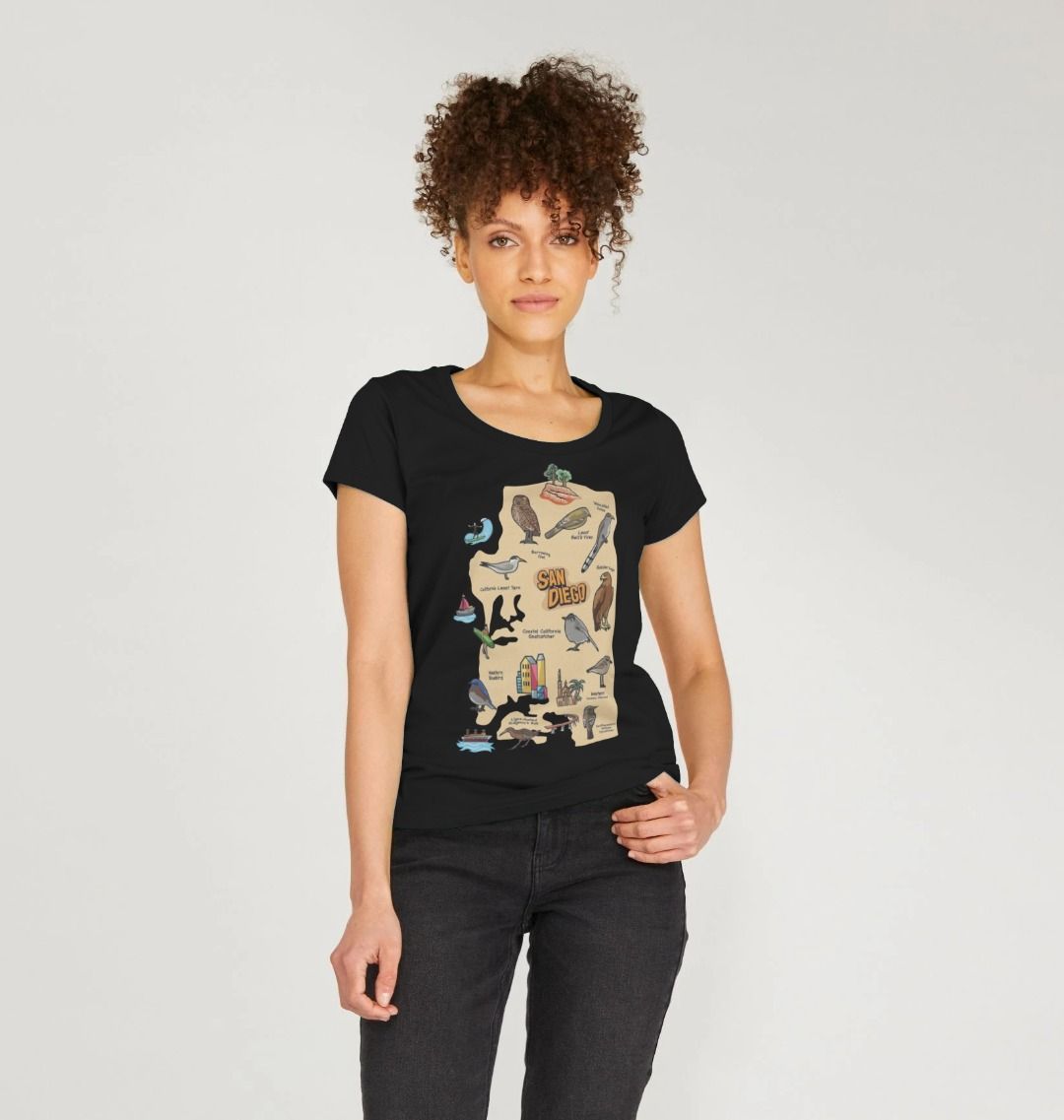 SoCal Wings - Scoop Neck Women's T-shirt