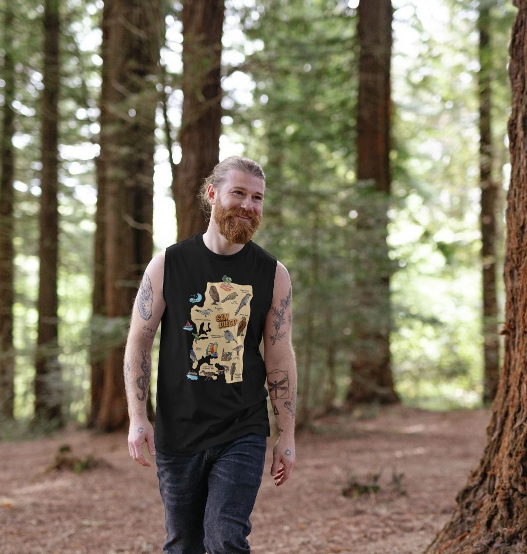 SoCal Wings - Organic Cotton Tank Top Men's T-shirt