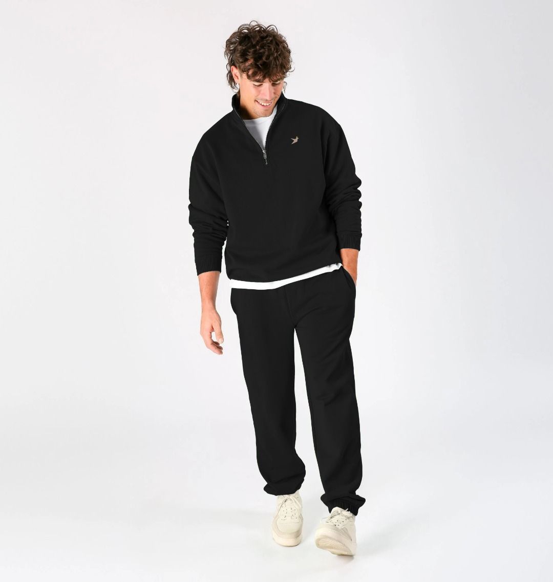 SoCal Wings - Organic Cotton Quarter-zip Unisex Sweatshirt