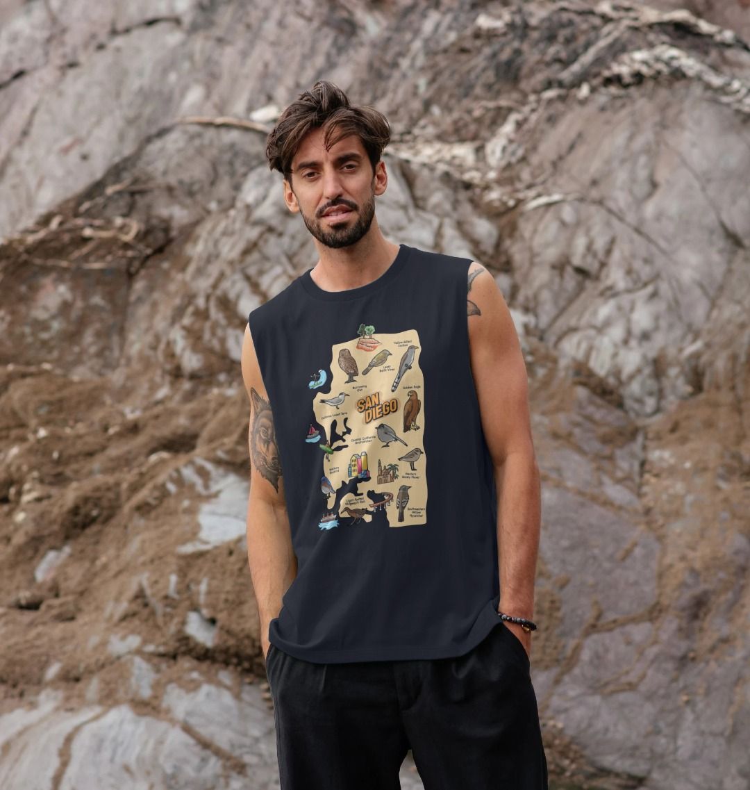SoCal Wings - Organic Cotton Tank Top Men's T-shirt