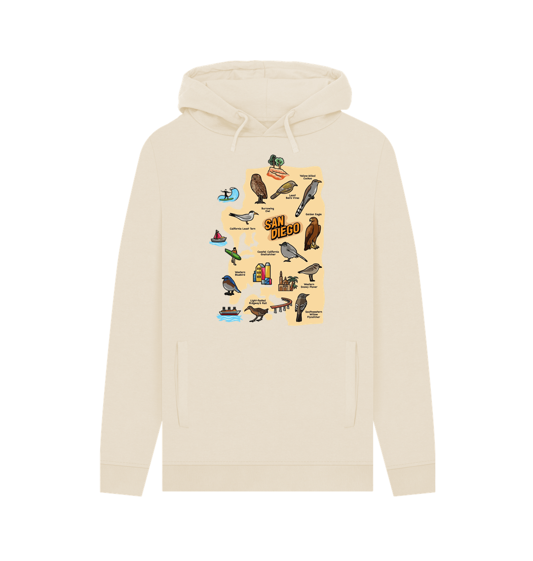 Oat Socal Wings - Men's Organic Pullover Hoodie