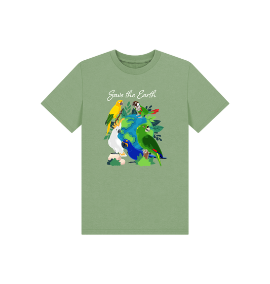 Sage Printed Kids T-Shirt