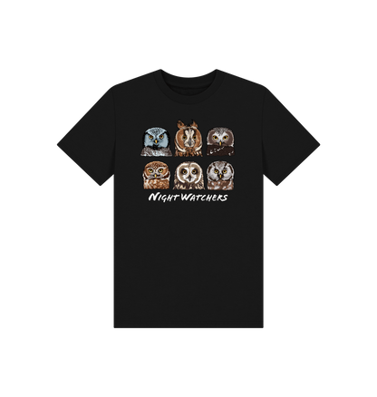 Black Printed Kids T-Shirt