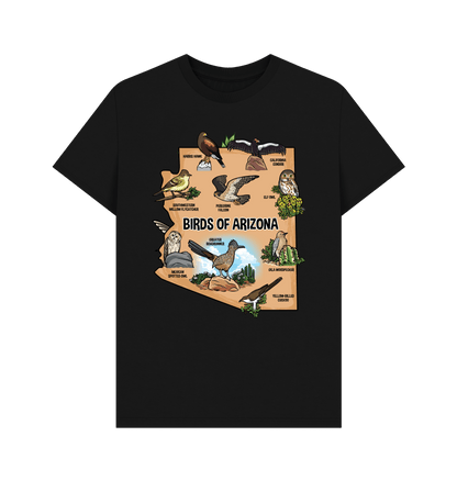Black Printed T-shirt Front