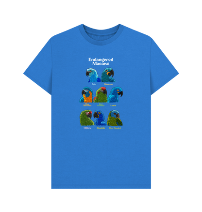 Bright Blue Printed T-shirt