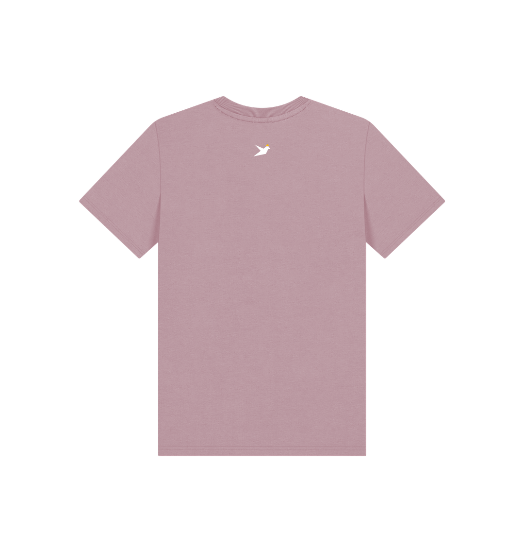 Mauve Printed Kids T-Shirt