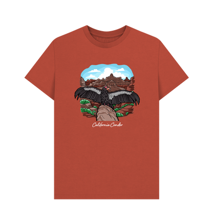 Rust Printed T-shirt Front