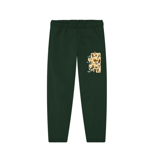 Evergreen Printed Womens Joggers