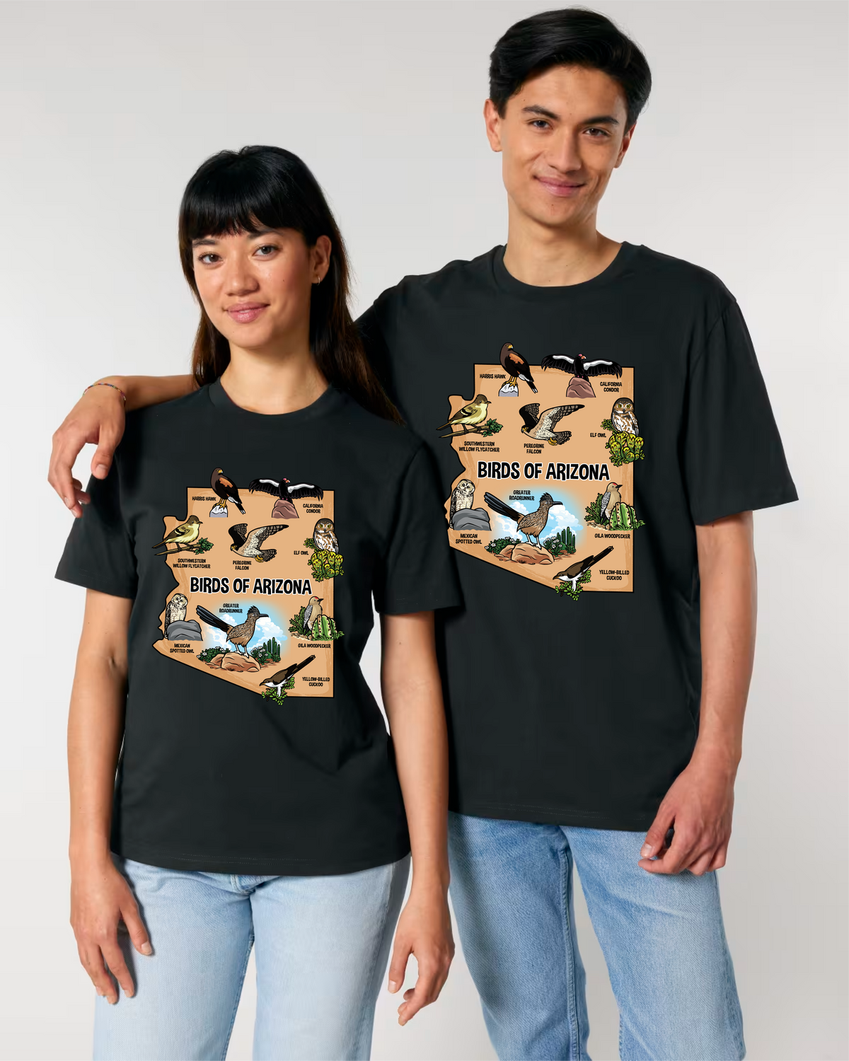 Birds of Arizona — Organic Cotton T-Shirt