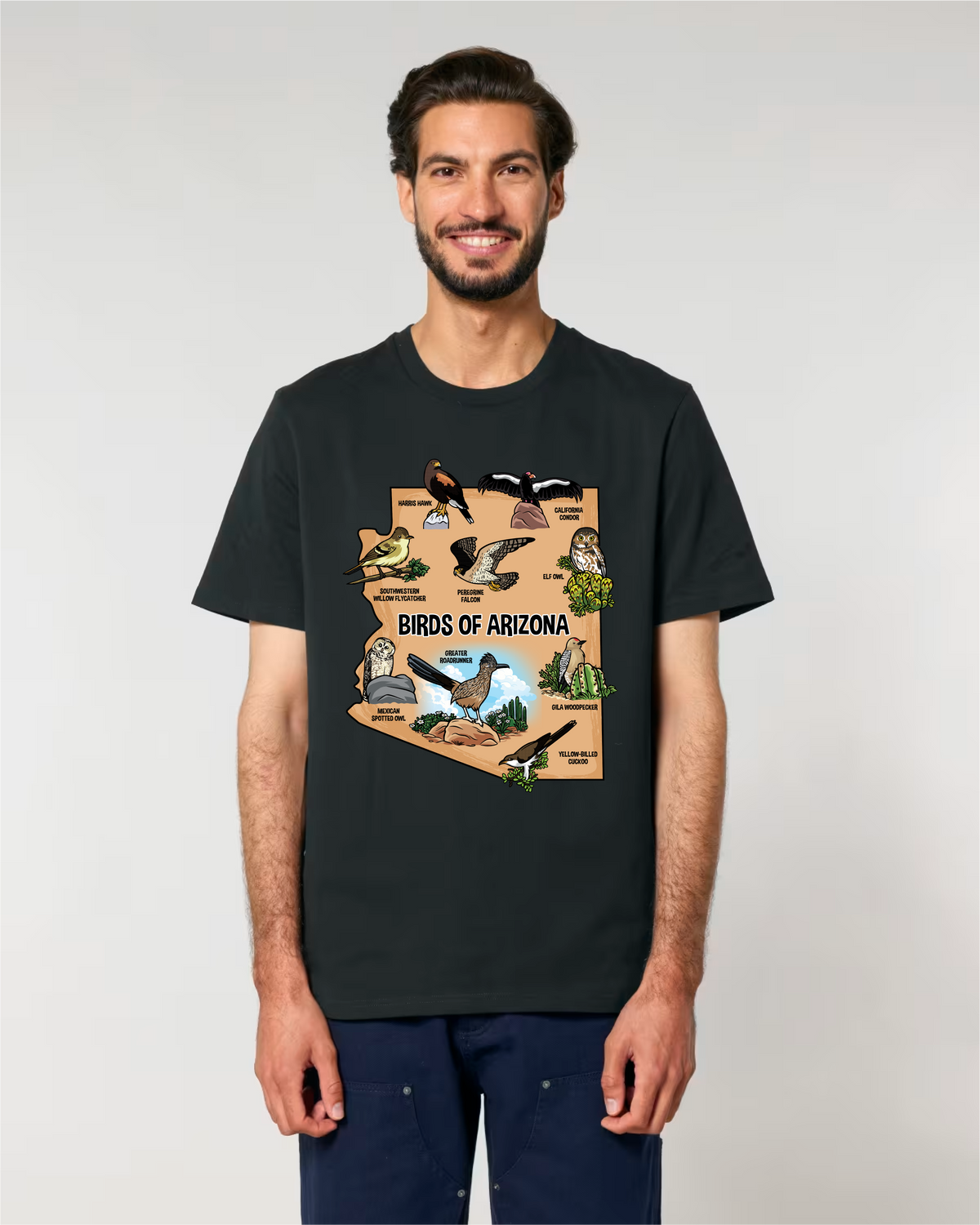 Birds of Arizona — Organic Cotton T-Shirt