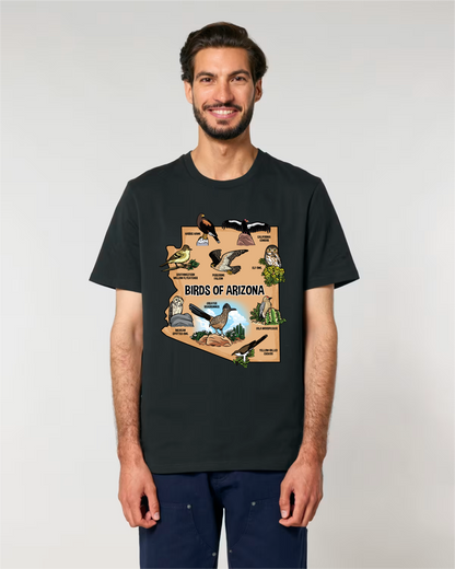 Birds of Arizona — Organic Cotton T-Shirt
