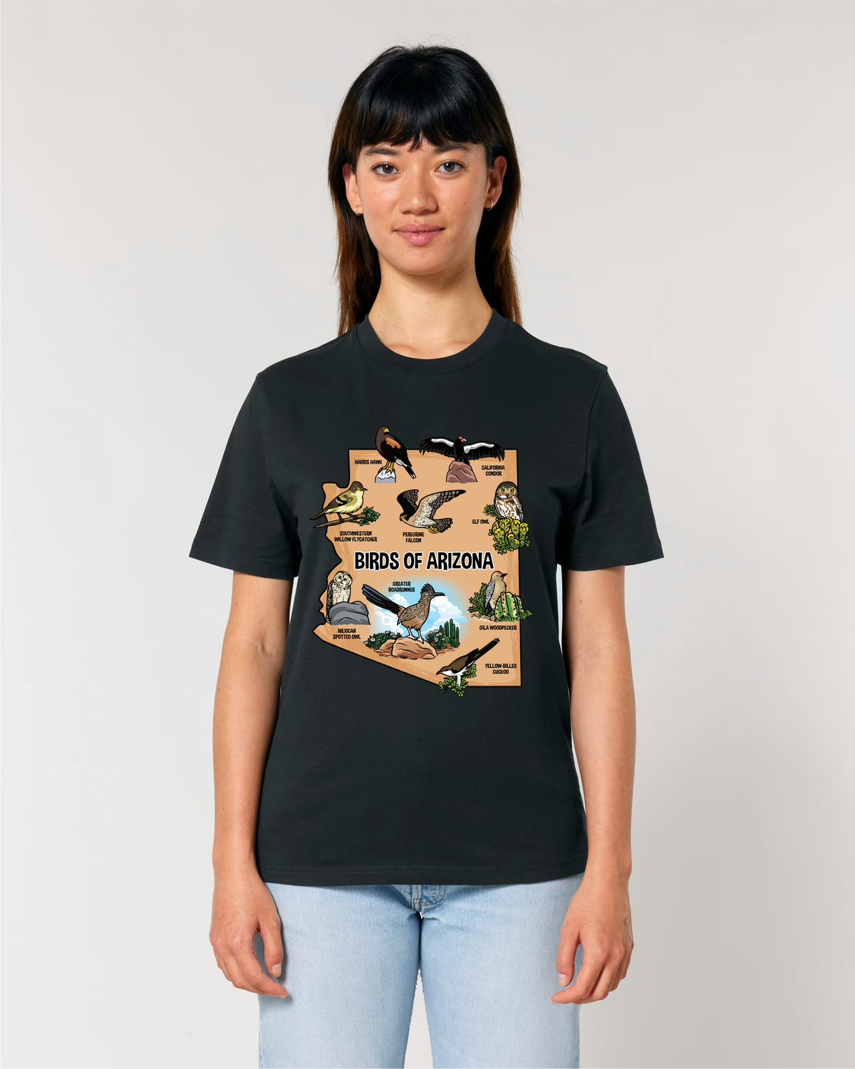Birds of Arizona — Organic Cotton T-Shirt