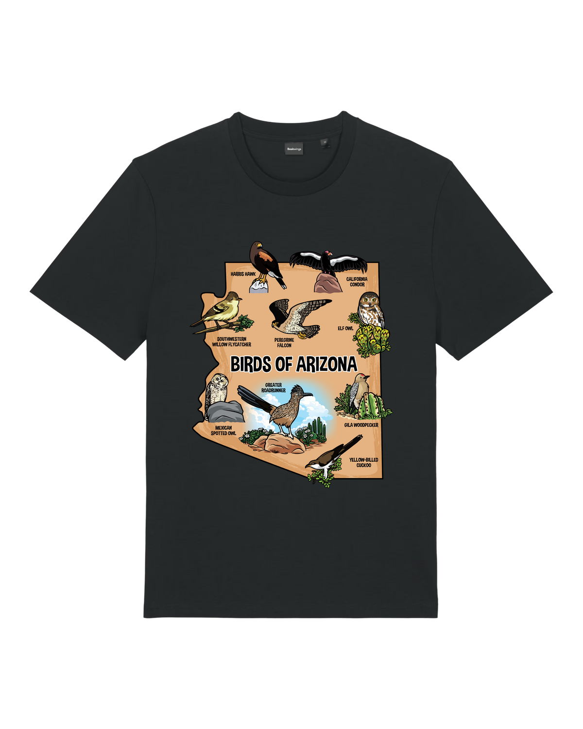 Birds of Arizona — Organic Cotton T-Shirt