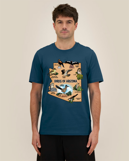 Birds of Arizona — Organic Cotton T-Shirt