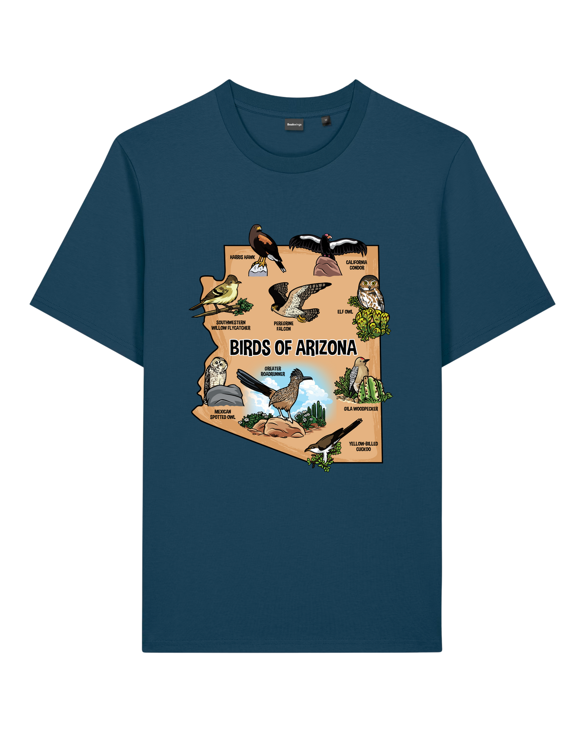 Birds of Arizona — Organic Cotton T-Shirt