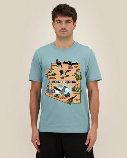 Birds of Arizona — Organic Cotton T-Shirt