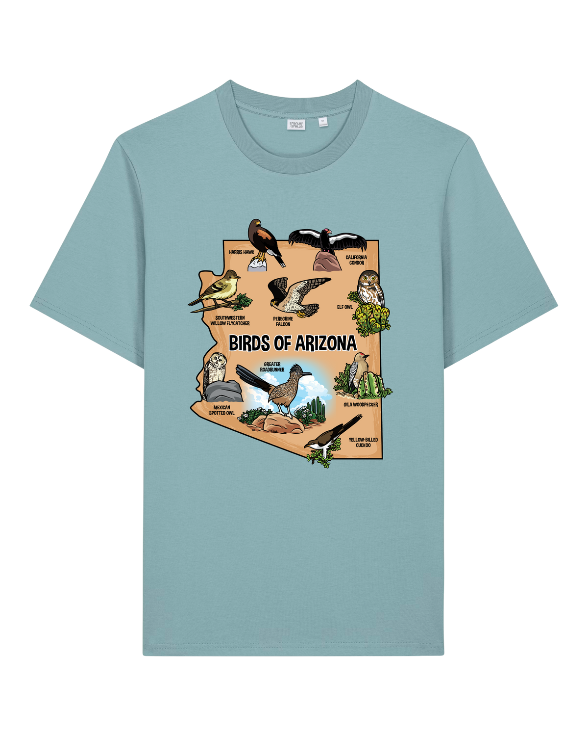 Birds of Arizona — Organic Cotton T-Shirt