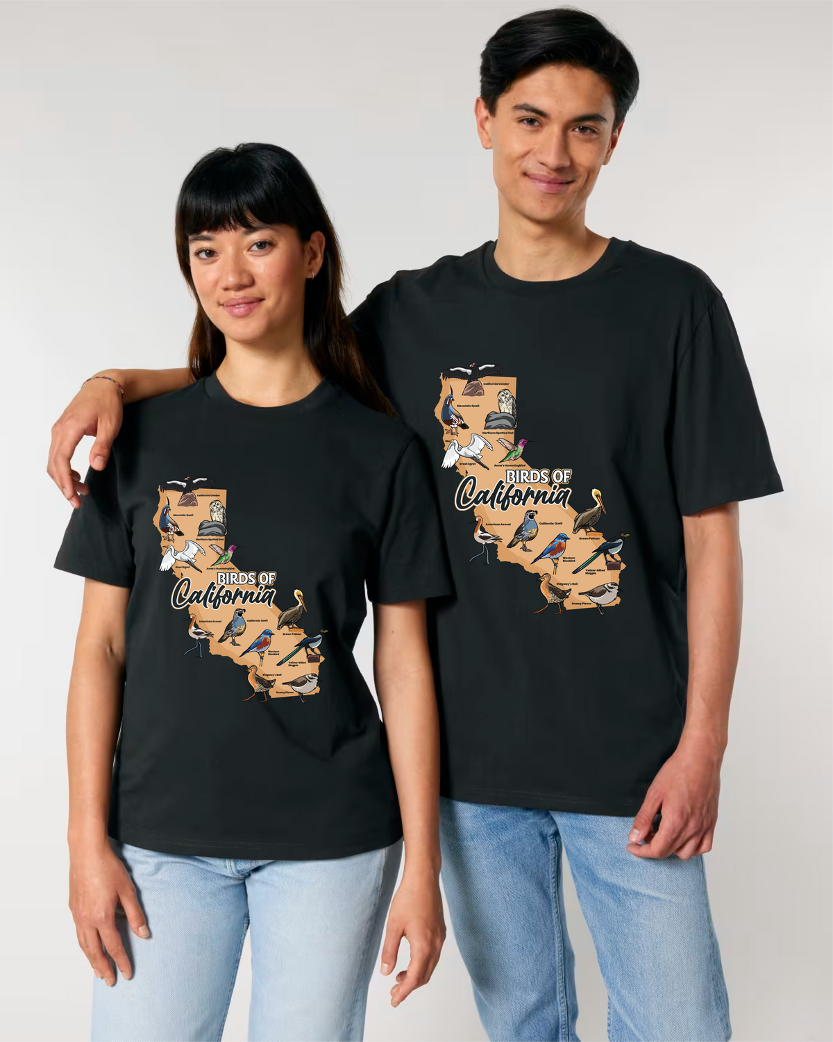 Birds of California — Organic Cotton T-Shirt
