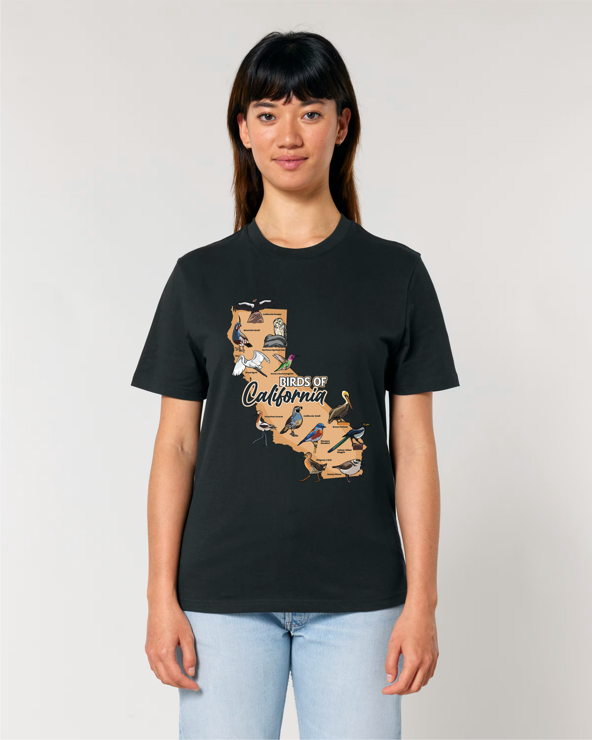 Birds of California — Organic Cotton T-Shirt