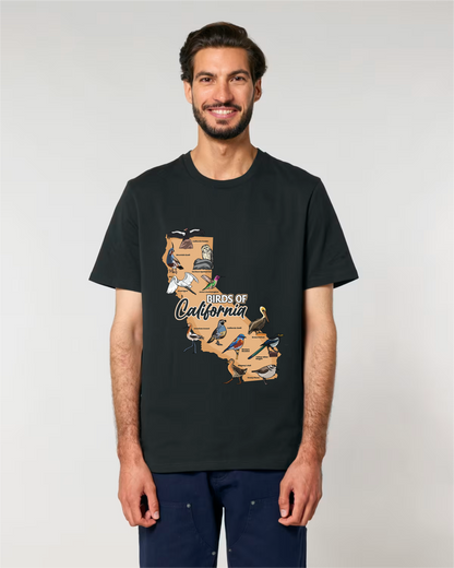 Birds of California — Organic Cotton T-Shirt