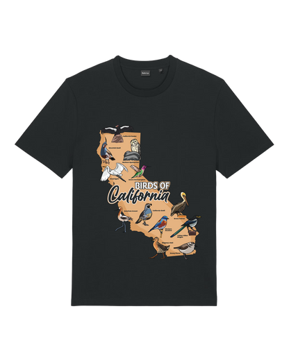 Birds of California — Organic Cotton T-Shirt