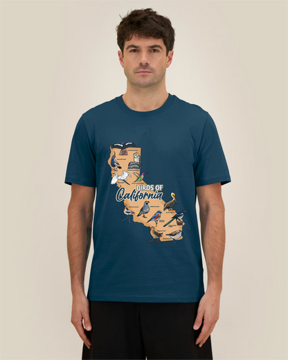 Birds of California — Organic Cotton T-Shirt