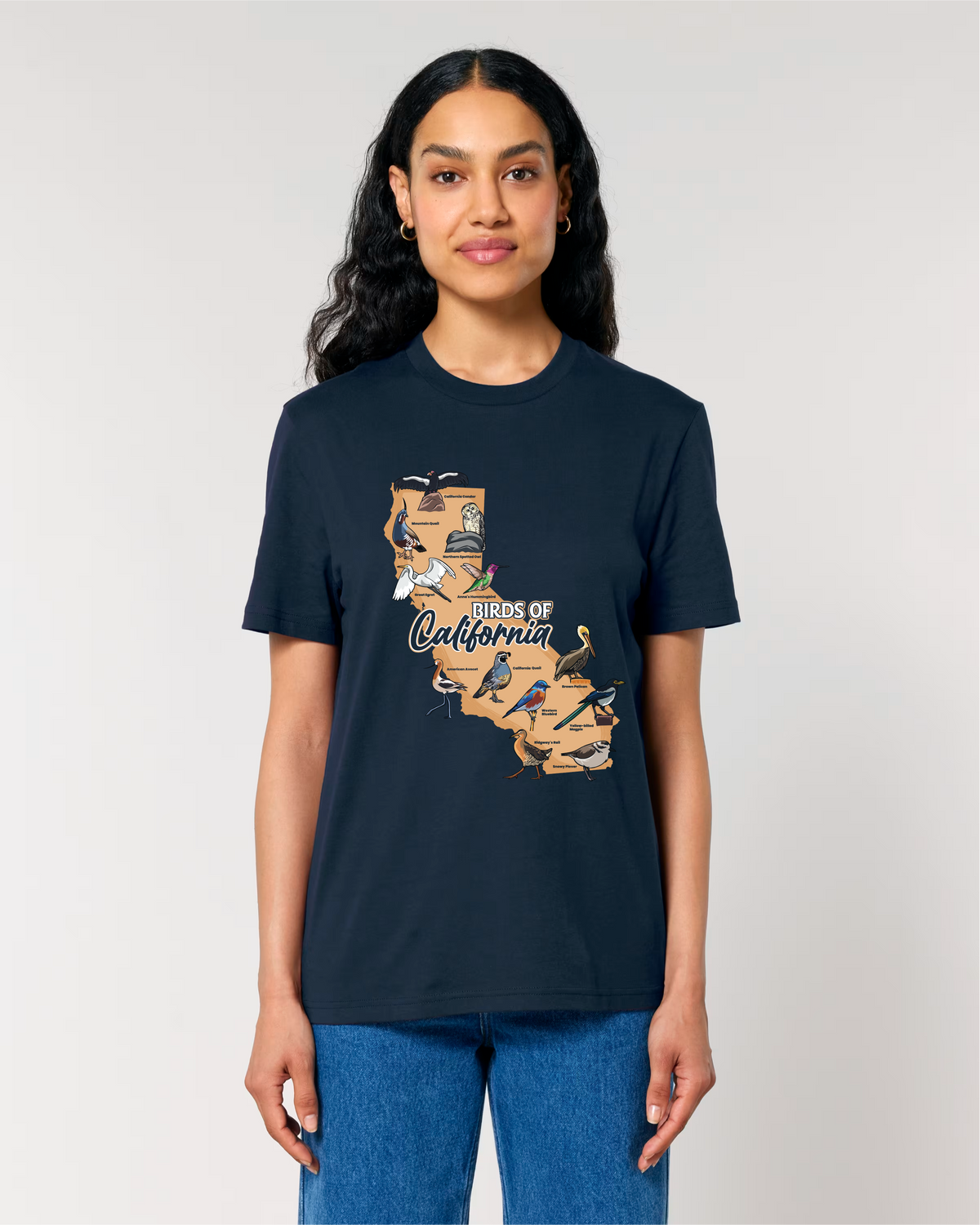 Birds of California — Organic Cotton T-Shirt