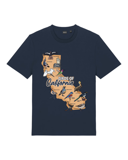Birds of California — Organic Cotton T-Shirt