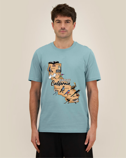 Birds of California — Organic Cotton T-Shirt