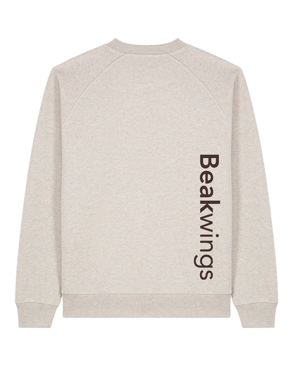 Endangered Raptors — Organic Cotton Blend Raglan Sweatshirt