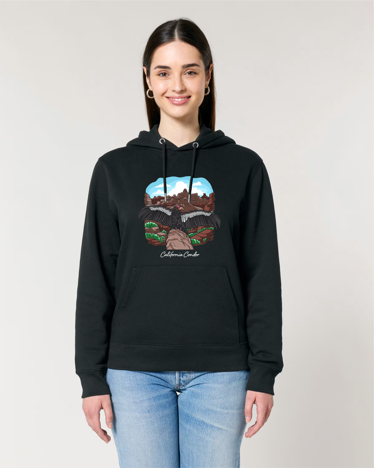 California Condor — Organic Cotton Blend Hoodie