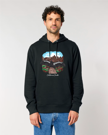 California Condor — Organic Cotton Blend Hoodie