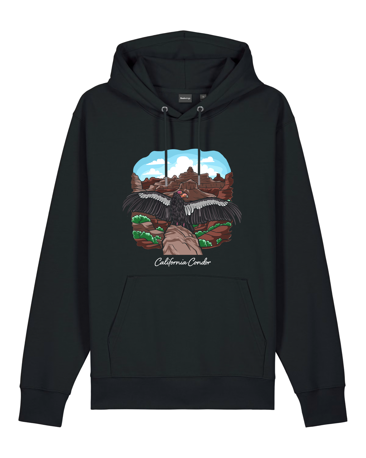 California Condor — Organic Cotton Blend Hoodie