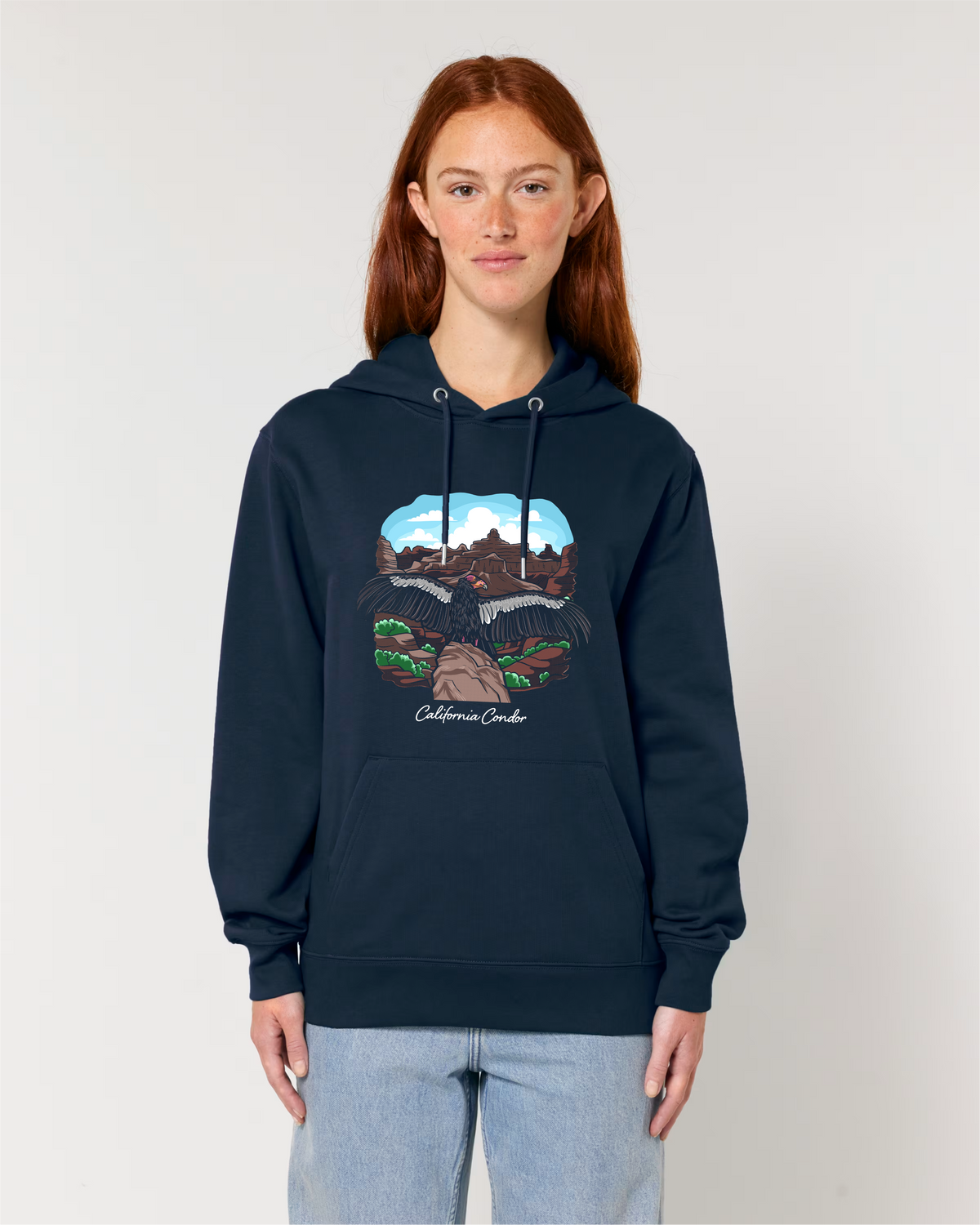 California Condor — Organic Cotton Blend Hoodie
