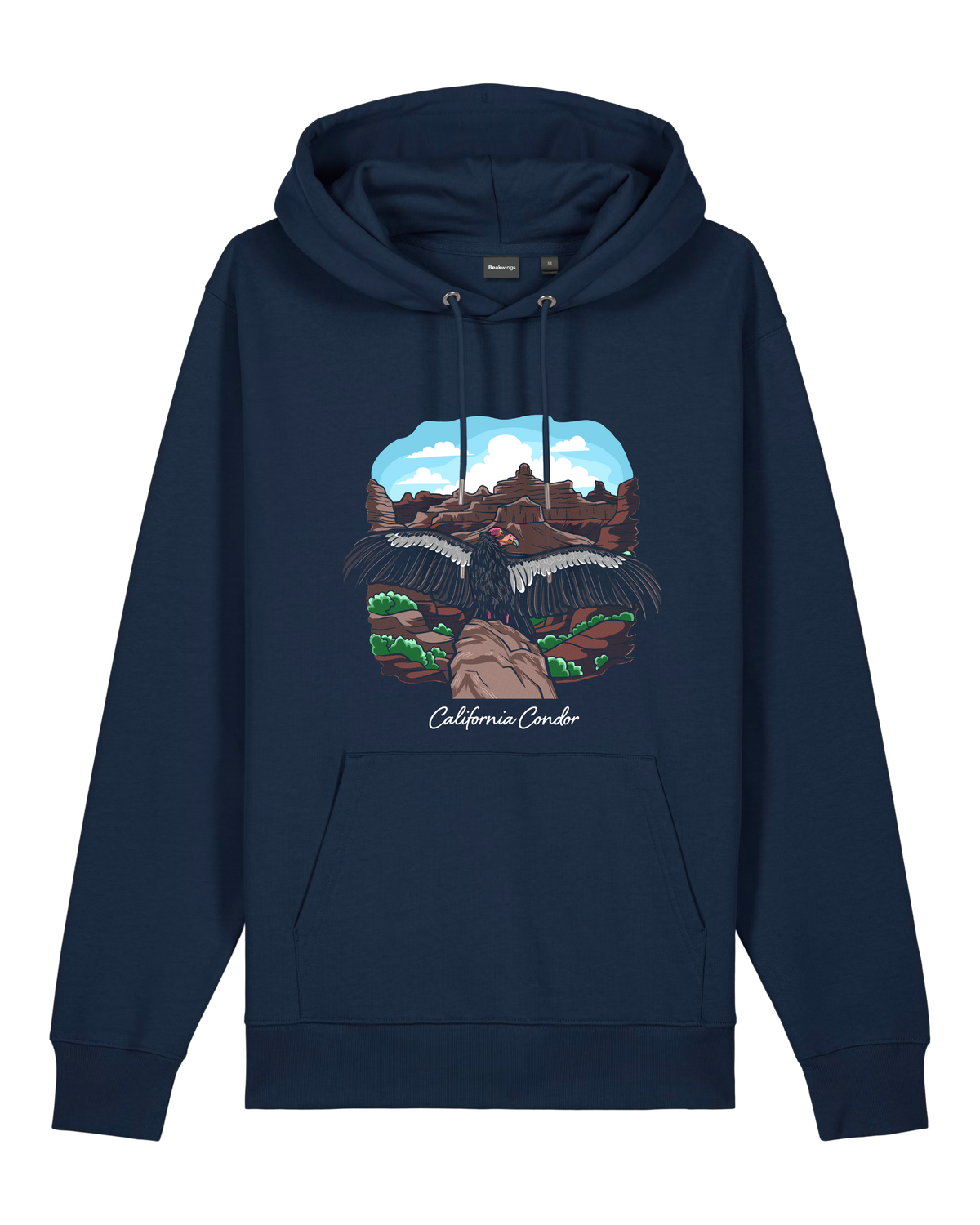 California Condor — Organic Cotton Blend Hoodie