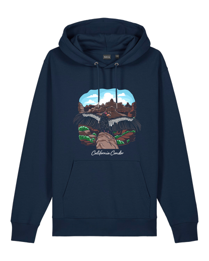 California Condor — Organic Cotton Blend Hoodie