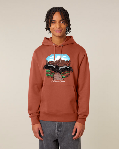California Condor — Organic Cotton Blend Hoodie