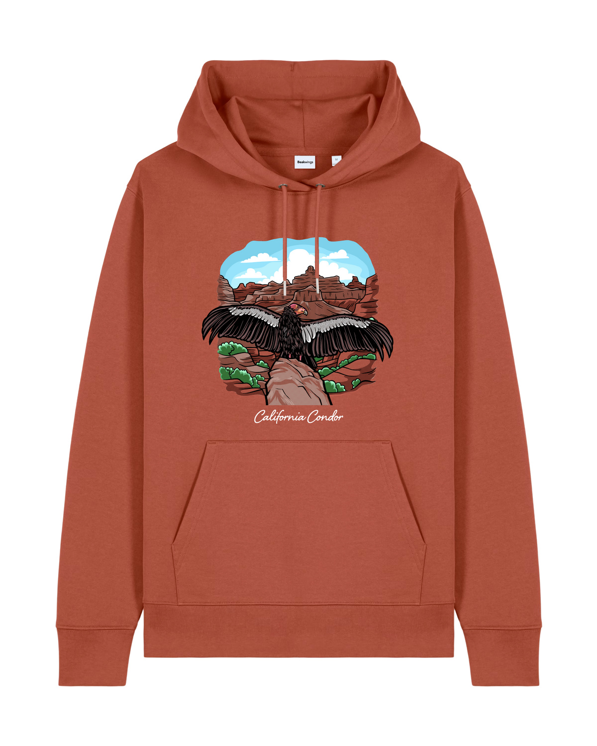 California Condor — Organic Cotton Blend Hoodie