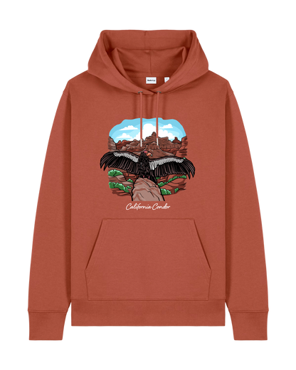 California Condor — Organic Cotton Blend Hoodie
