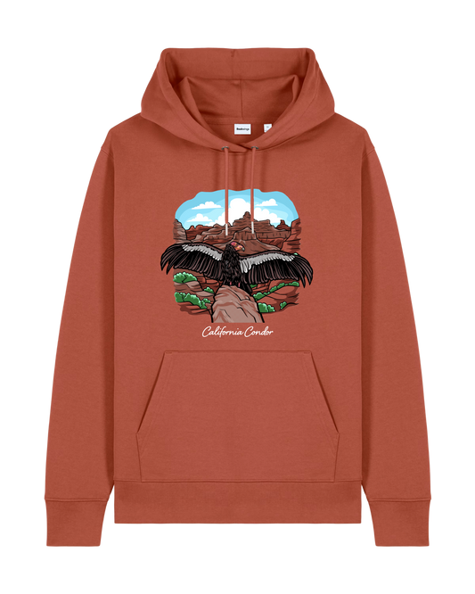 California Condor — Organic Cotton Blend Hoodie