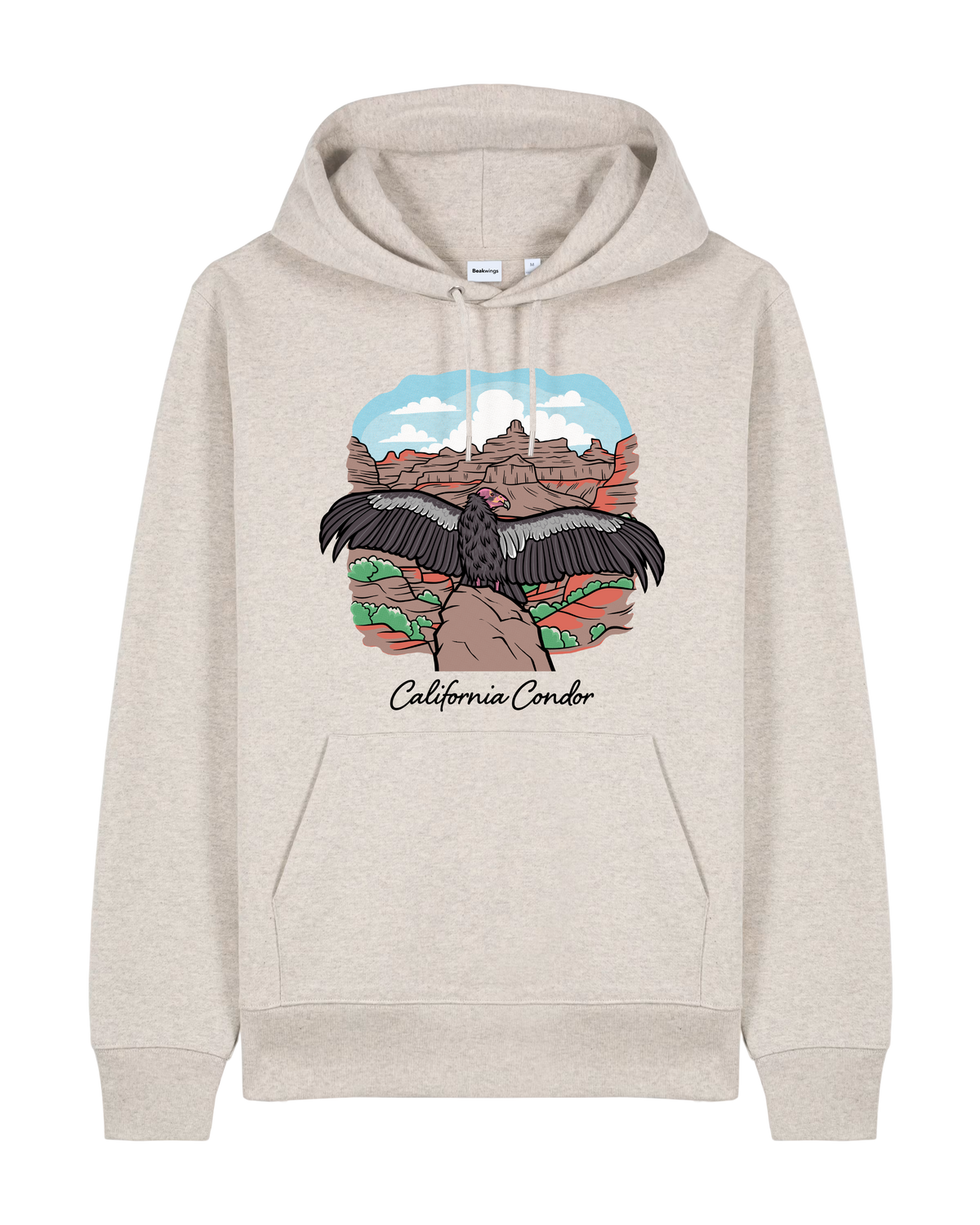 California Condor — Organic Cotton Blend Hoodie