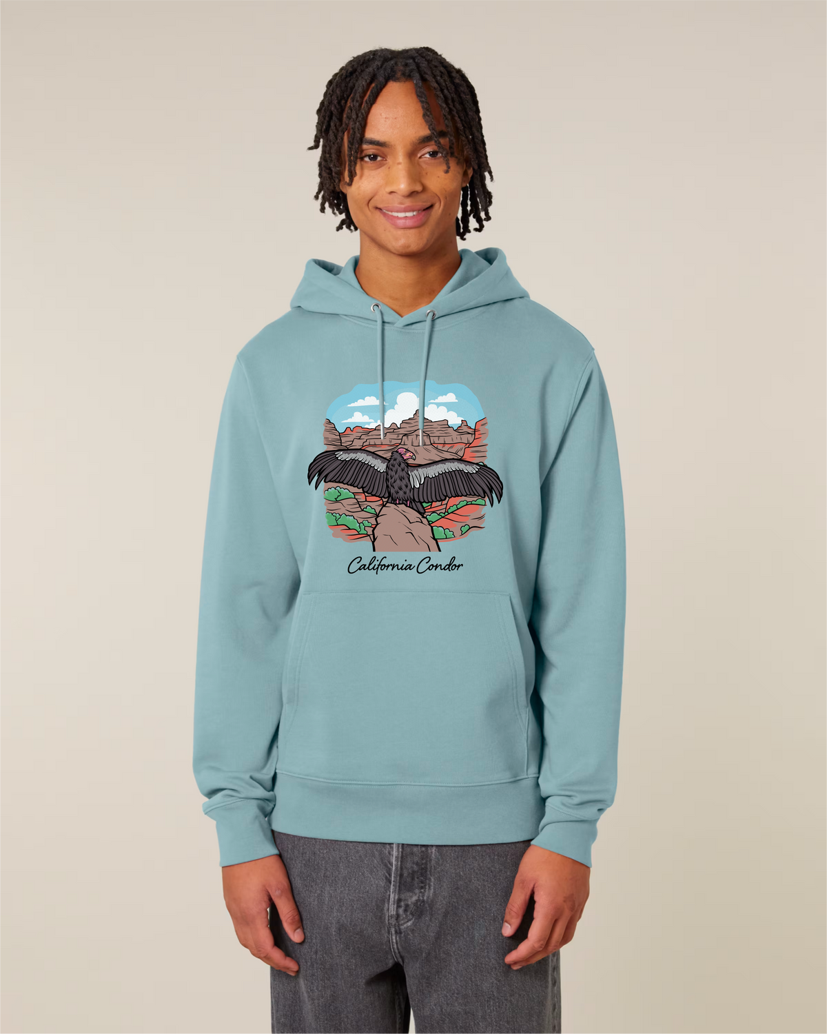 California Condor — Organic Cotton Blend Hoodie