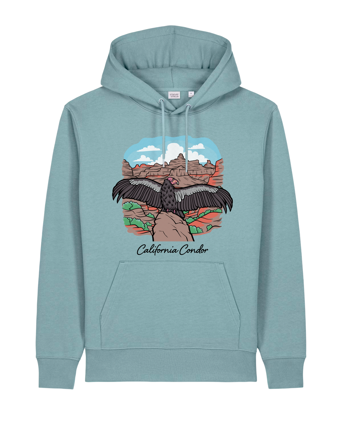 California Condor — Organic Cotton Blend Hoodie