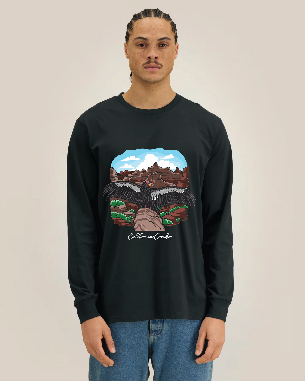 California Condor — Organic Cotton Long Sleeve