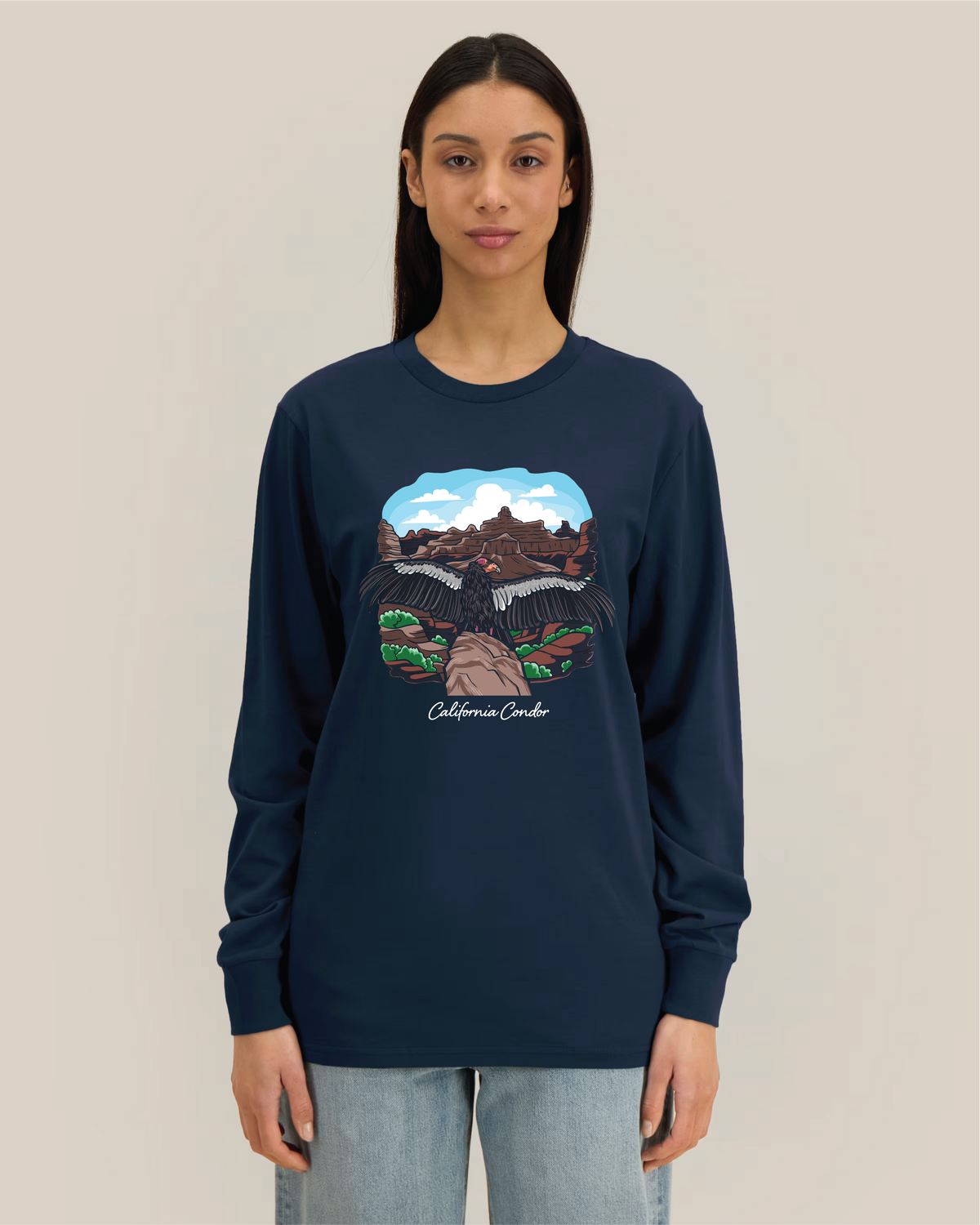 California Condor — Organic Cotton Long Sleeve